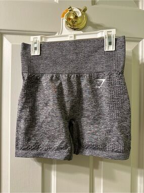 Gymshark High-Waist Seamless Bike Shorts - Gray